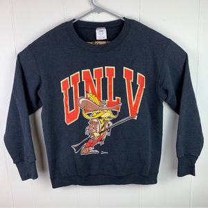 Vintage UNLV Sweatshirt Delta Tag Black Men’s Medium